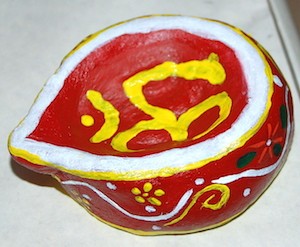 handmade diyas