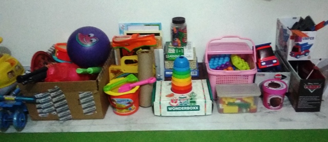 Organise toys