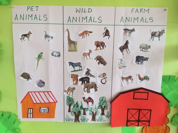 Categorizing animals into Pet, Farm and Forest – My Creative Barn