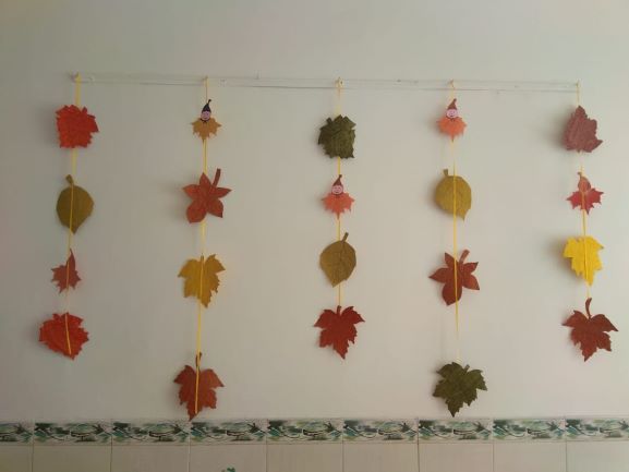 fall themed classroom